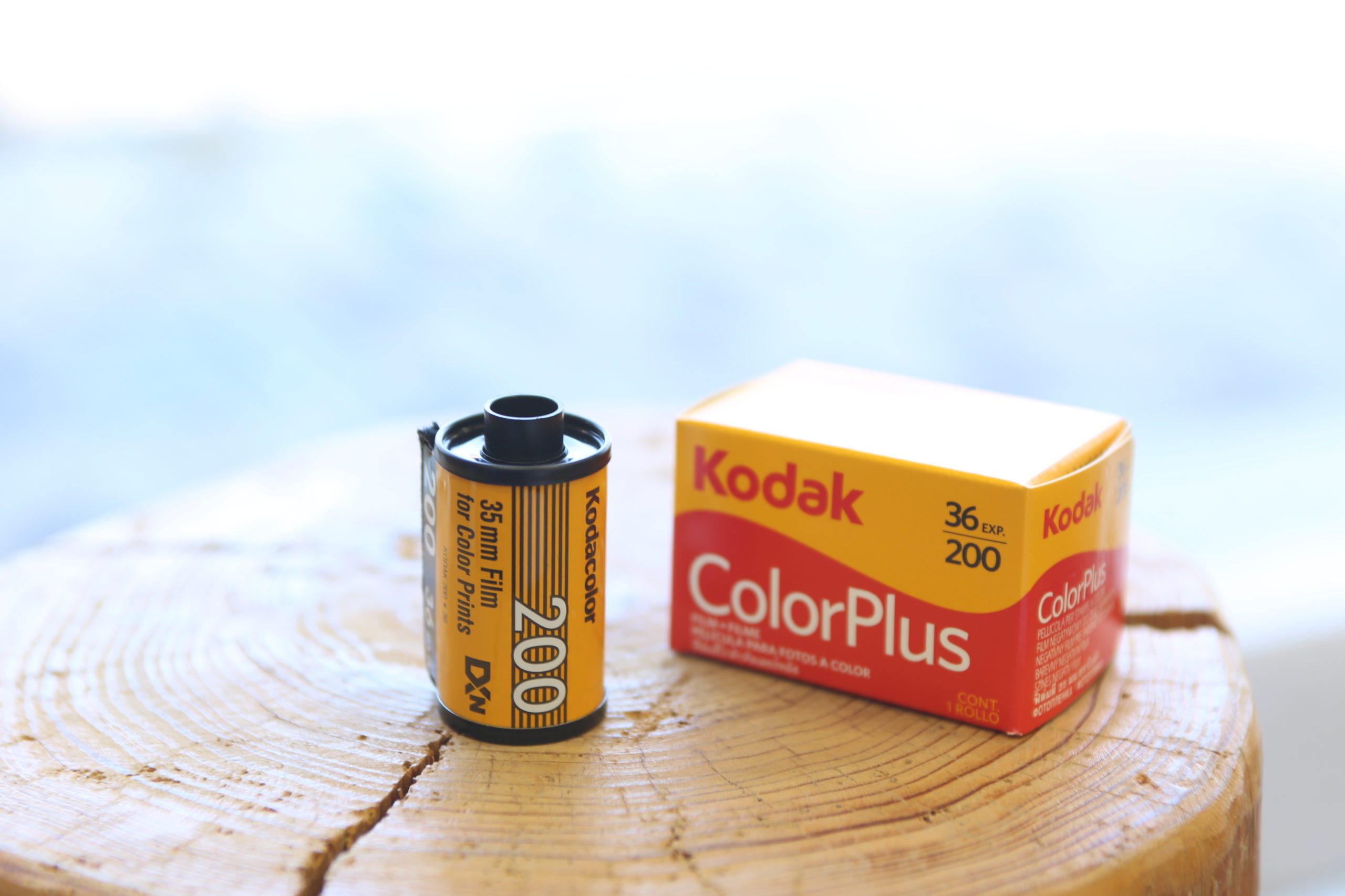 Kodak カラープラス colorplus200 35mカラーフィルム2本