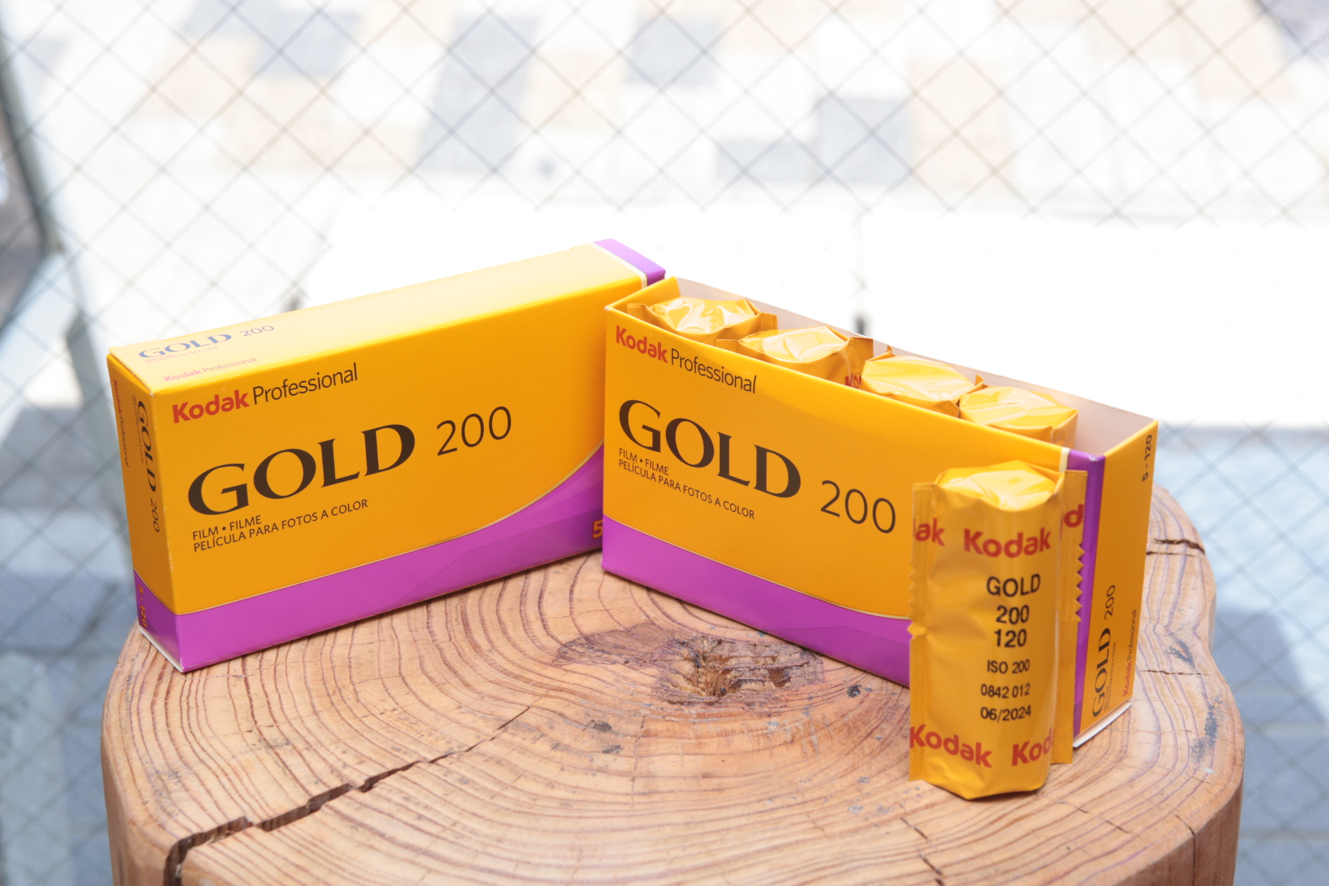 Kodak GOLD200 ゴールド200 120ブローニー判 ばら売り